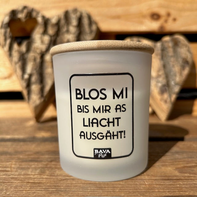 #BLOSMI Spruchkerze