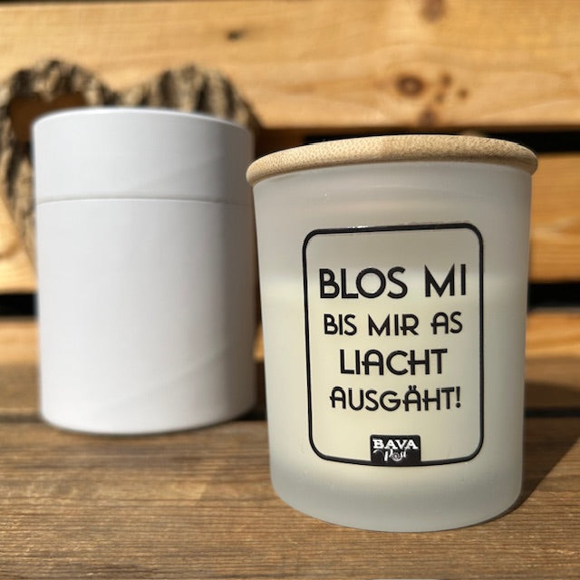 #BLOSMI Spruchkerze