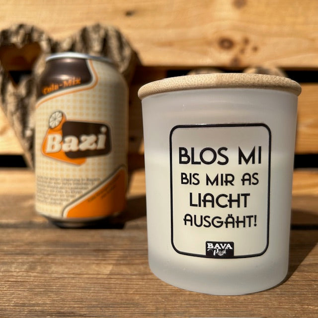 #BLOSMI Spruchkerze