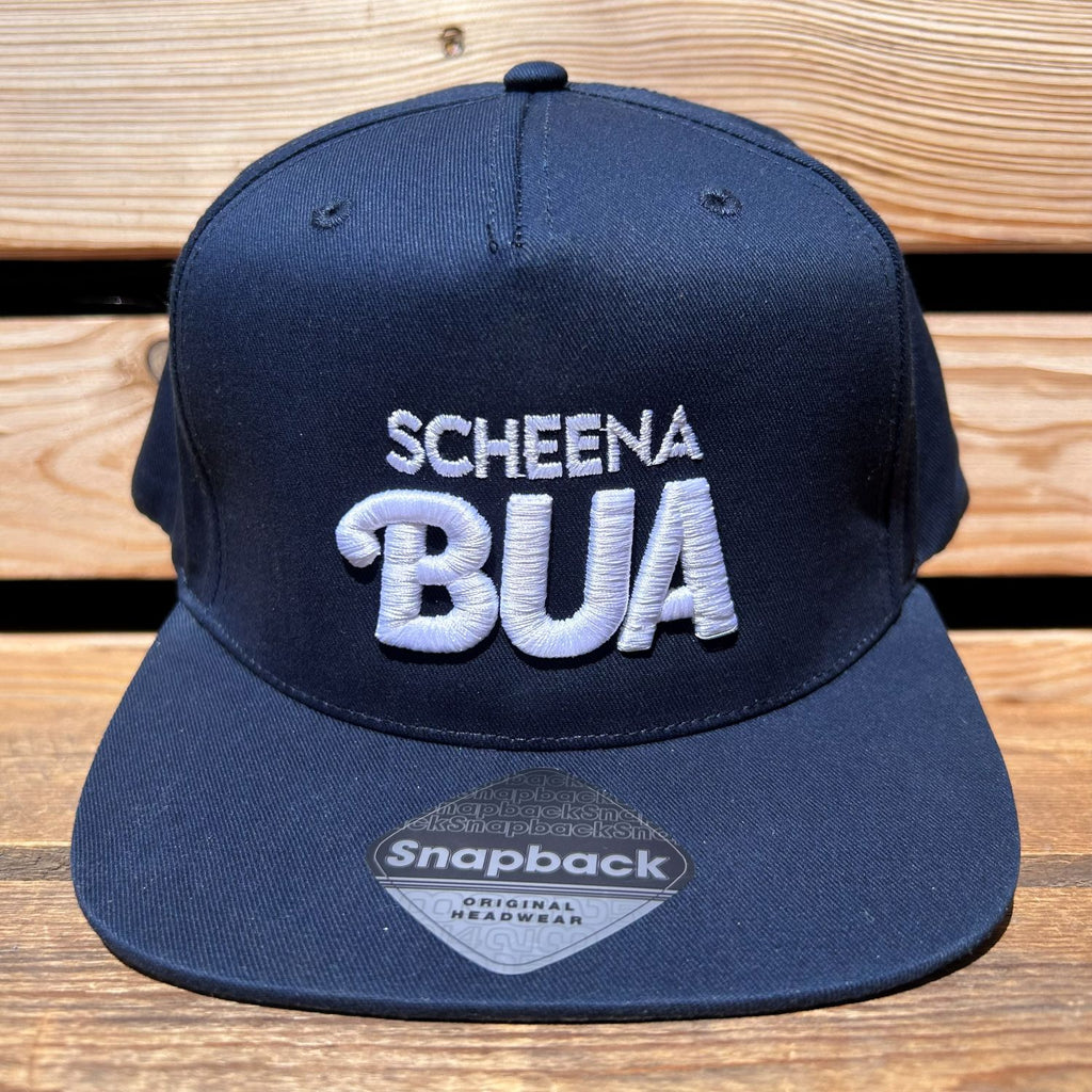 Bayerisches Snapback Cap Scheena Bua für Männer und Jungen von BavaRosi Fashion Bayerische Caps Bayerische Geschenke Bayerische Mitbringsel Vatertagsgeschenk Bayern München Augsburg Regensburg Ingolstadt Tegernsee Chiemsee Geisenfeld Pfaffenhofen Vohburg Caps