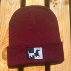 Dackel Mütze Dachshund Mütze von BavaRosi Fashion Hundemütze Mützen mit Hund für alle Dackelfreunde Dackelzüchter Dackelbesitzer und Menschen die Dackel einfach gerne haben Dackel Beanie Dachshund Beanie