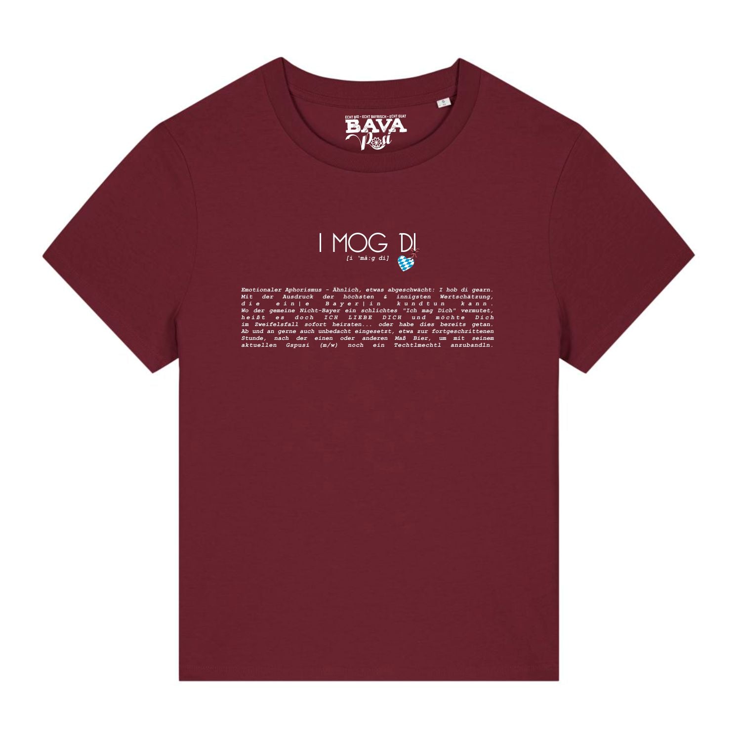I Mog Di T-Shirt Damen BavaRosi Fashion Bayerische Damenmode