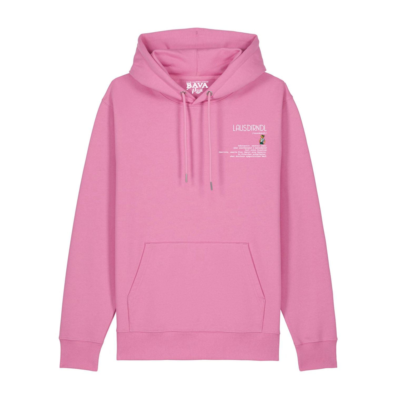 Lausdirndl Definition Hoodie BavaRosi Fashion Bayerische Hoodies Shop München Mode