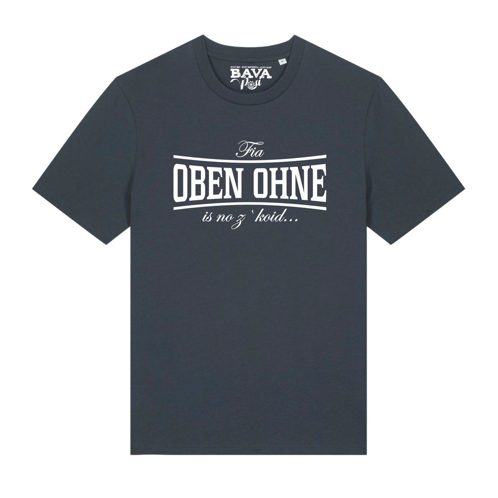 Oben Ohne T-Shirt BavaRosi Fashion Bayerische T-Shirts Ammersee Starnberger See Tegernsee Füssen Garmisch Rosenheim München Mode Shop
