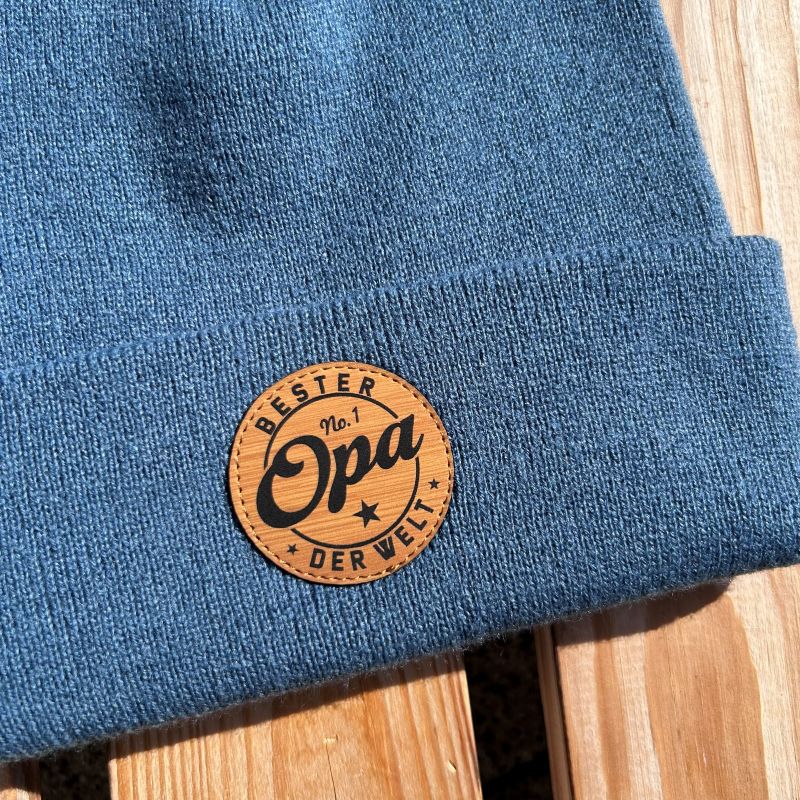 Mütze #OPA Bester der Welt - Bester Opa Beanie | Tolles Geschenk für Großväter zum Geburtstag oder Weihnachten