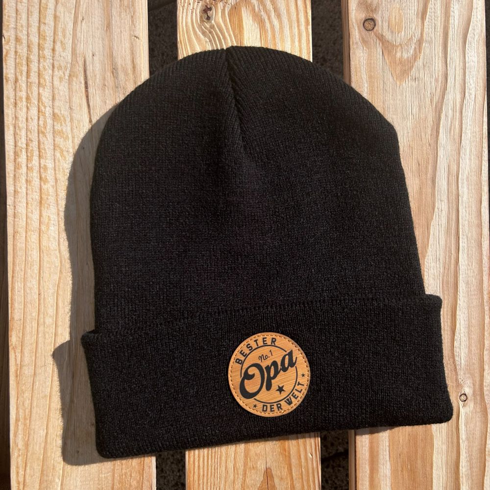 Mütze #OPA Bester der Welt - Bester Opa Beanie | Tolles Geschenk für Großväter zum Geburtstag oder Weihnachten