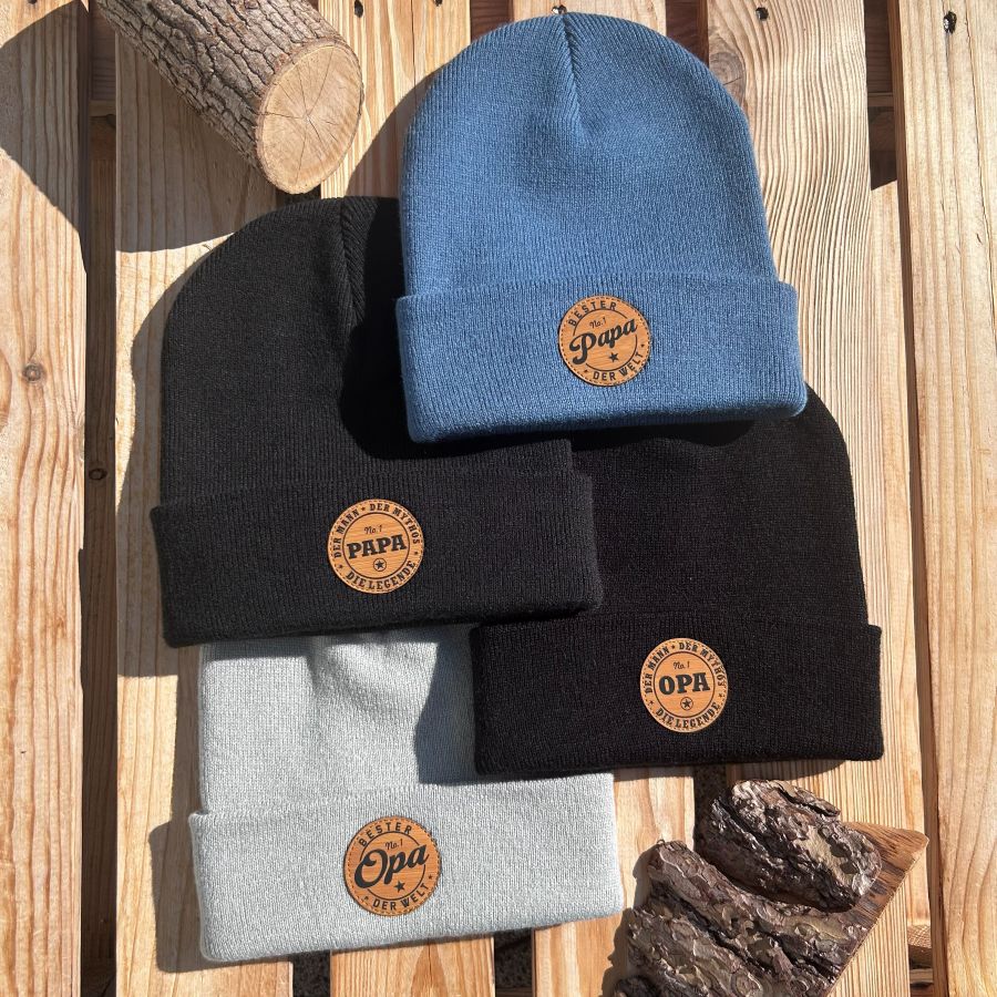 Mütze #OPA Bester der Welt - Bester Opa Beanie | Tolles Geschenk für Großväter zum Geburtstag oder Weihnachten
