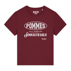 Pommes Damen Shirt Frittierte Sonnenstrahlen Bayerische Damen Shirts München Freising Erding Rosenheim Augsburg Regensburg Garmisch Füssen Mode Shop