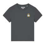 Royal Bavarian Damen T-Shirt BavaRosi Fashion Bayerische Damenmode mit bayerischem Wappen Emblem bestickt
