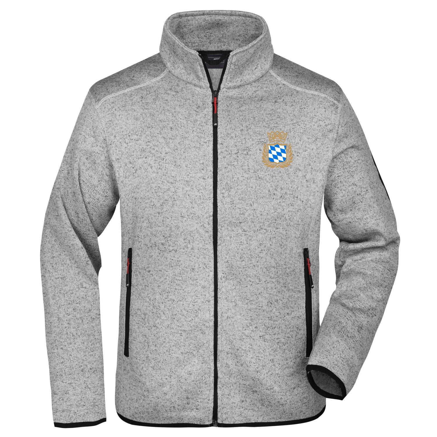 Bayerische Strickejacke mit Bayern Wappen