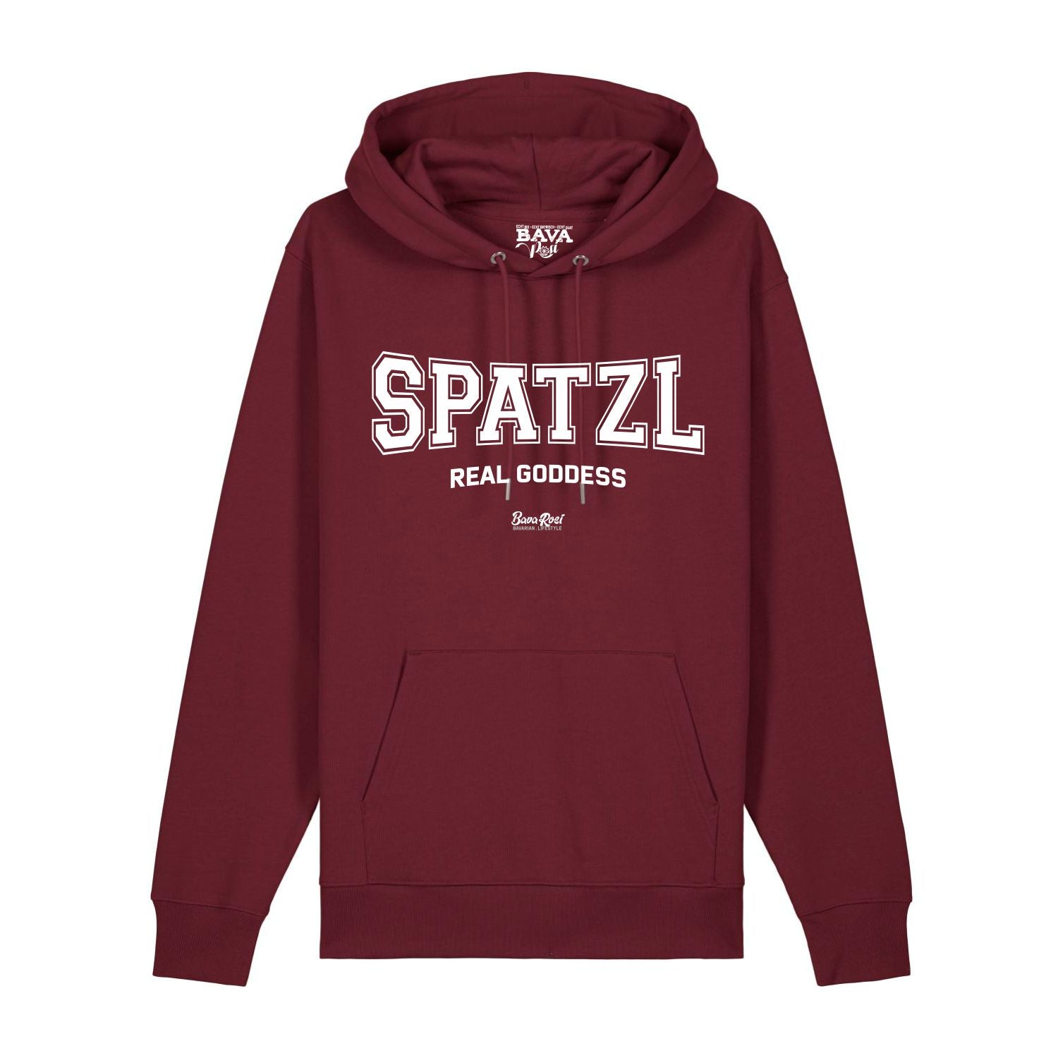 Spatzl Real Goddess Hoodie BavaRosi Fashion Bayerische Hoodies München Regensburg Augsburg Ingolstadt Rosenheim Garmisch Mode Shop