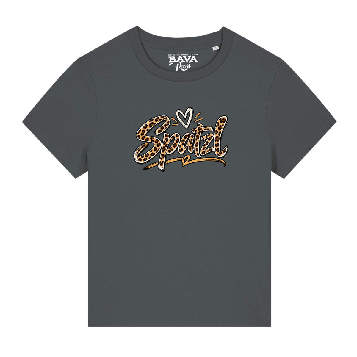 #SPATZL_LEO Damen T-Shirt aus Bio Baumwolle
