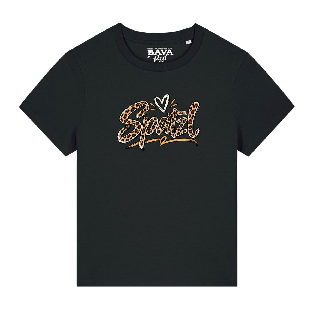 #SPATZL_LEO Damen T-Shirt aus Bio Baumwolle