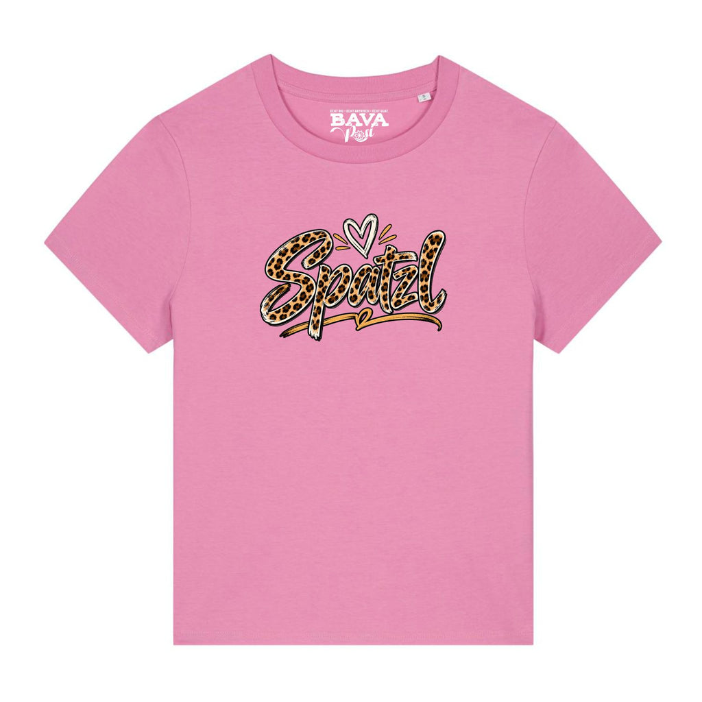 #SPATZL_LEO Damen T-Shirt aus Bio Baumwolle