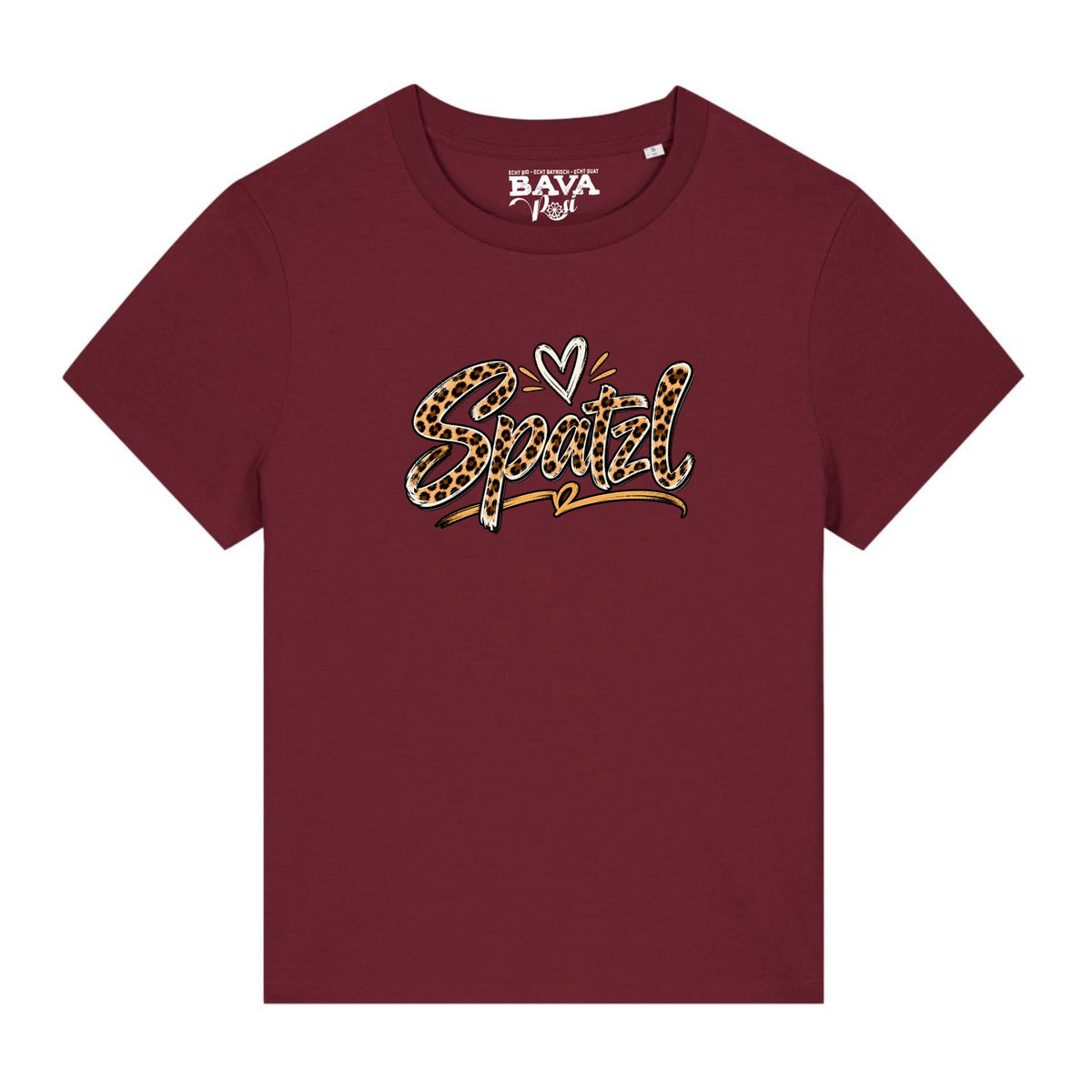 #SPATZL_LEO Damen T-Shirt aus Bio Baumwolle