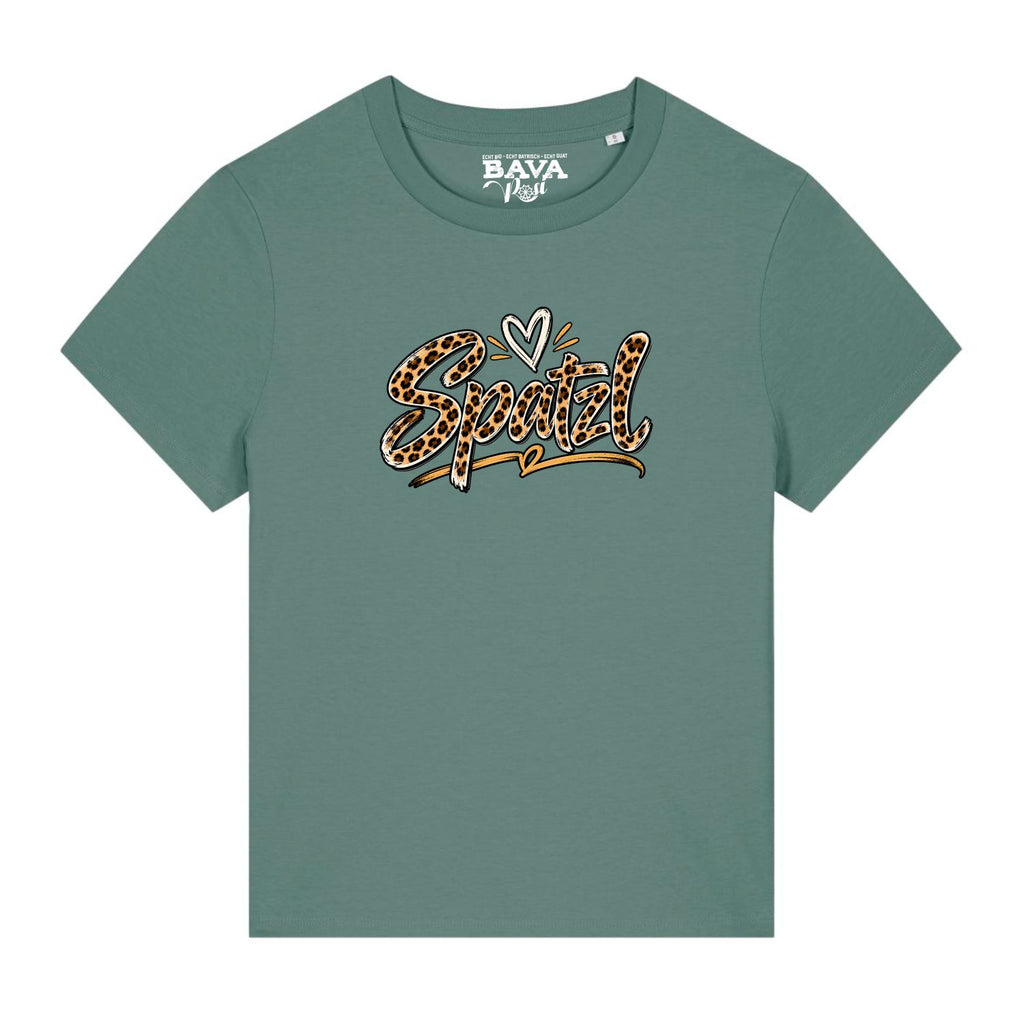 #SPATZL_LEO Damen T-Shirt aus Bio Baumwolle