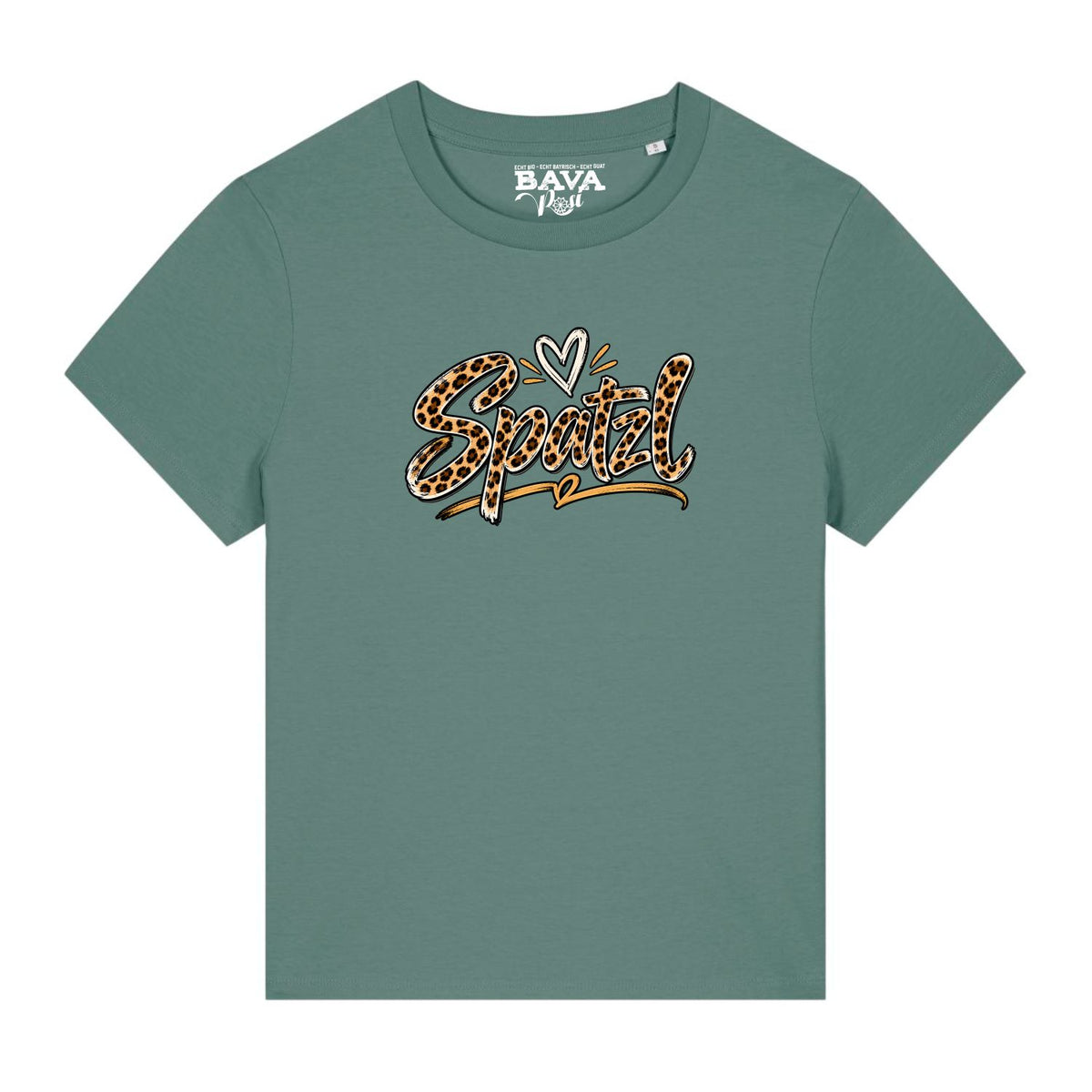 #SPATZL_LEO Damen T-Shirt aus Bio Baumwolle