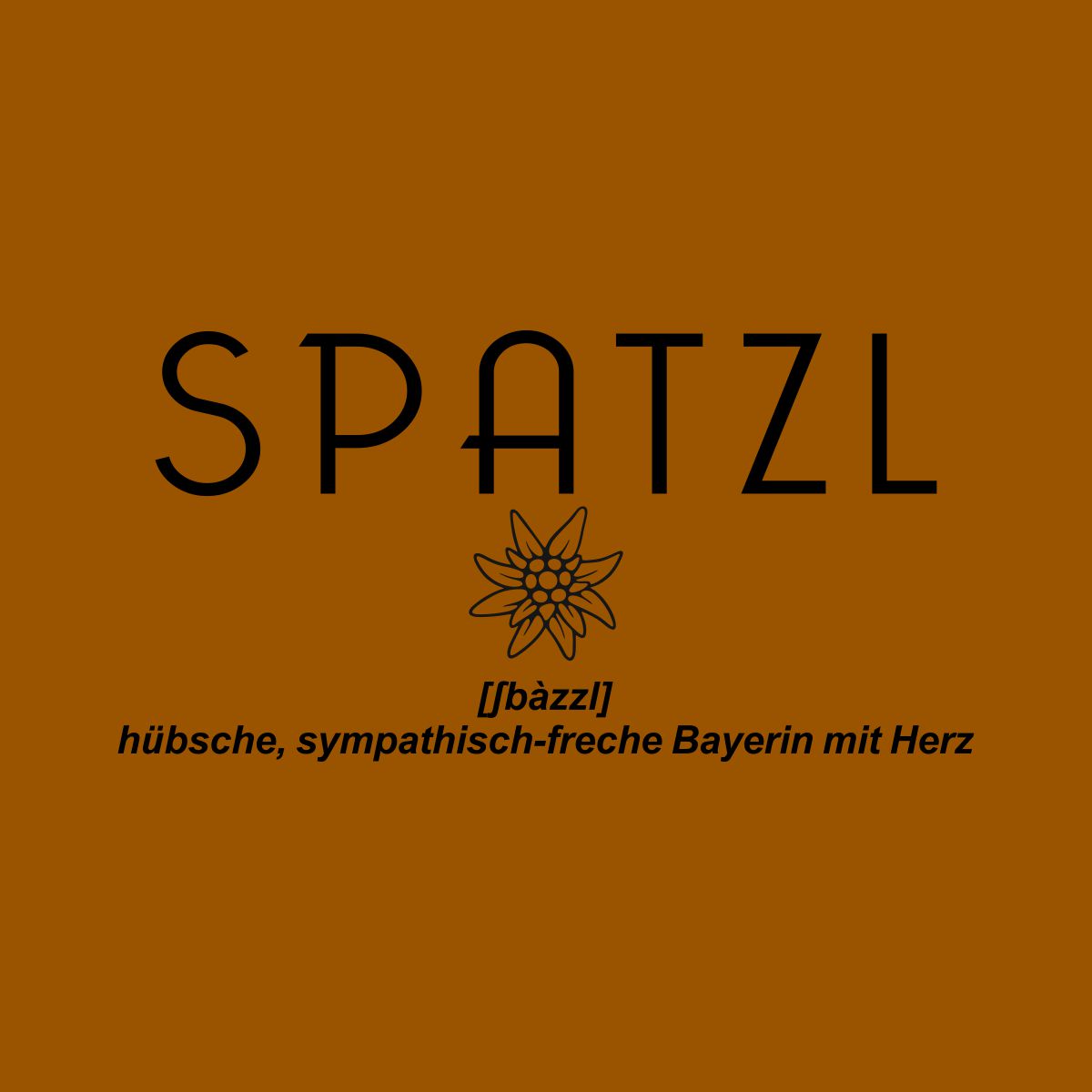 Stirnband #SPATZL Besticktes Bayern Stirnband für Damen | Winter Strickstirnband