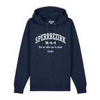 Sperrbezirk Hoodie BavaRosi Fashion Bayerische Hoodies Berge München Füssen Garmisch Mittenwald Landshut Rosenheim Tegernsee Mode Shop