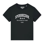 Sperrbezirk Damen Shirt Bayerische Damen Shirts München Freising Erding Rosenheim Augsburg Regensburg Garmisch Füssen Mode Shop