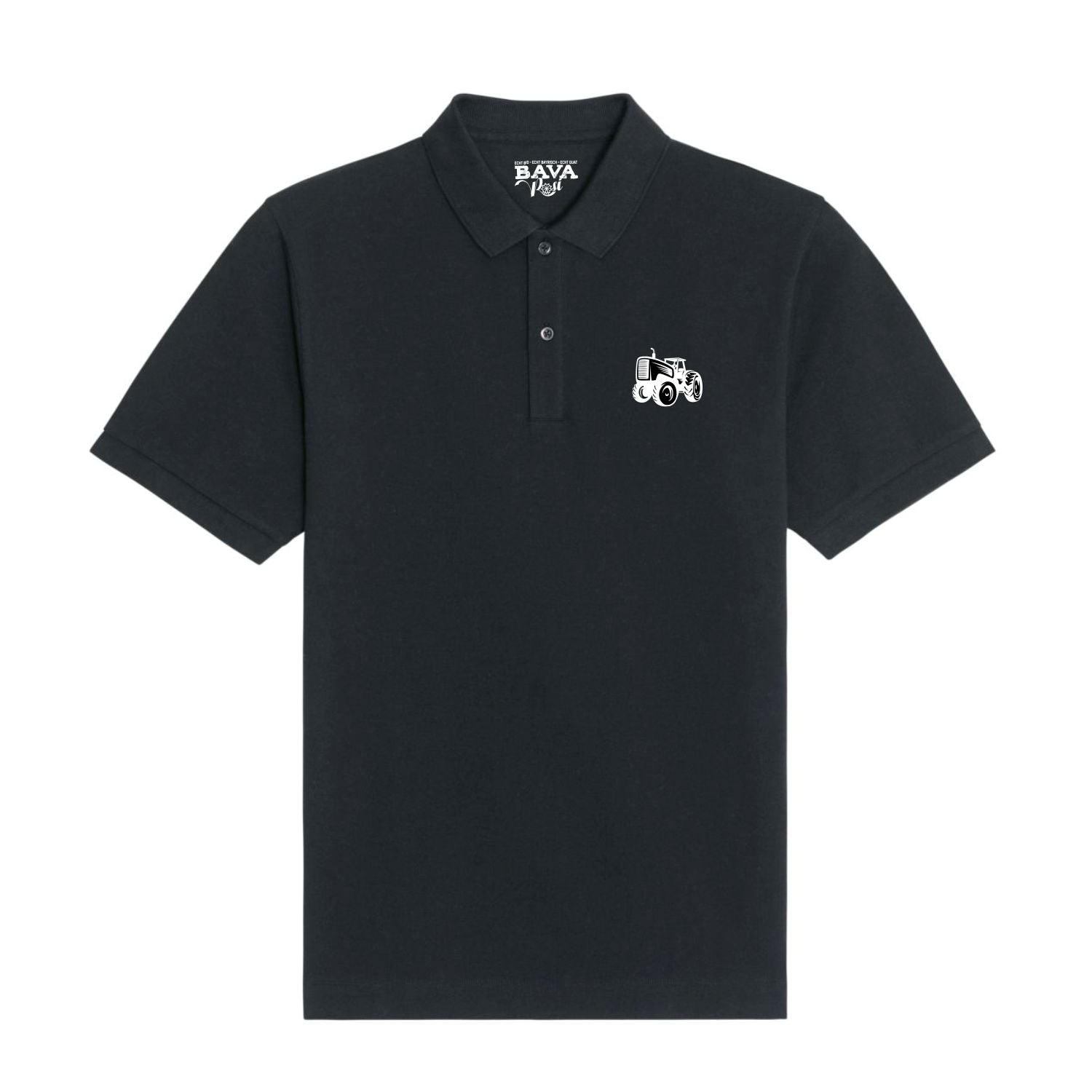 Traktor Poloshirt bestickt oder Bulldog Poloshirt von BavaRosi Fashion Bayerische Poloshirts Tegernsee Starnberger See Ammersee Chiemsee München Regensburg Landshut Shop