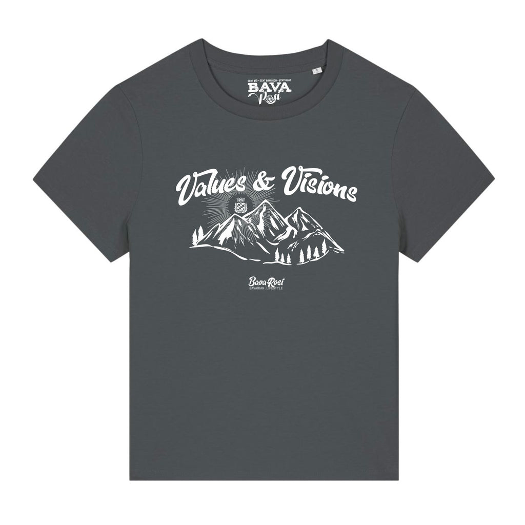 Values and Visions Damen Shirt Bayerische Damen Shirts München Freising Erding Rosenheim Augsburg Regensburg Garmisch Füssen Mode Shop