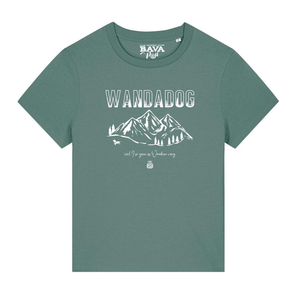 Wandadog Damen T-Shirt Wandertag BavaRosi Fashion Bayerische Wandershirts