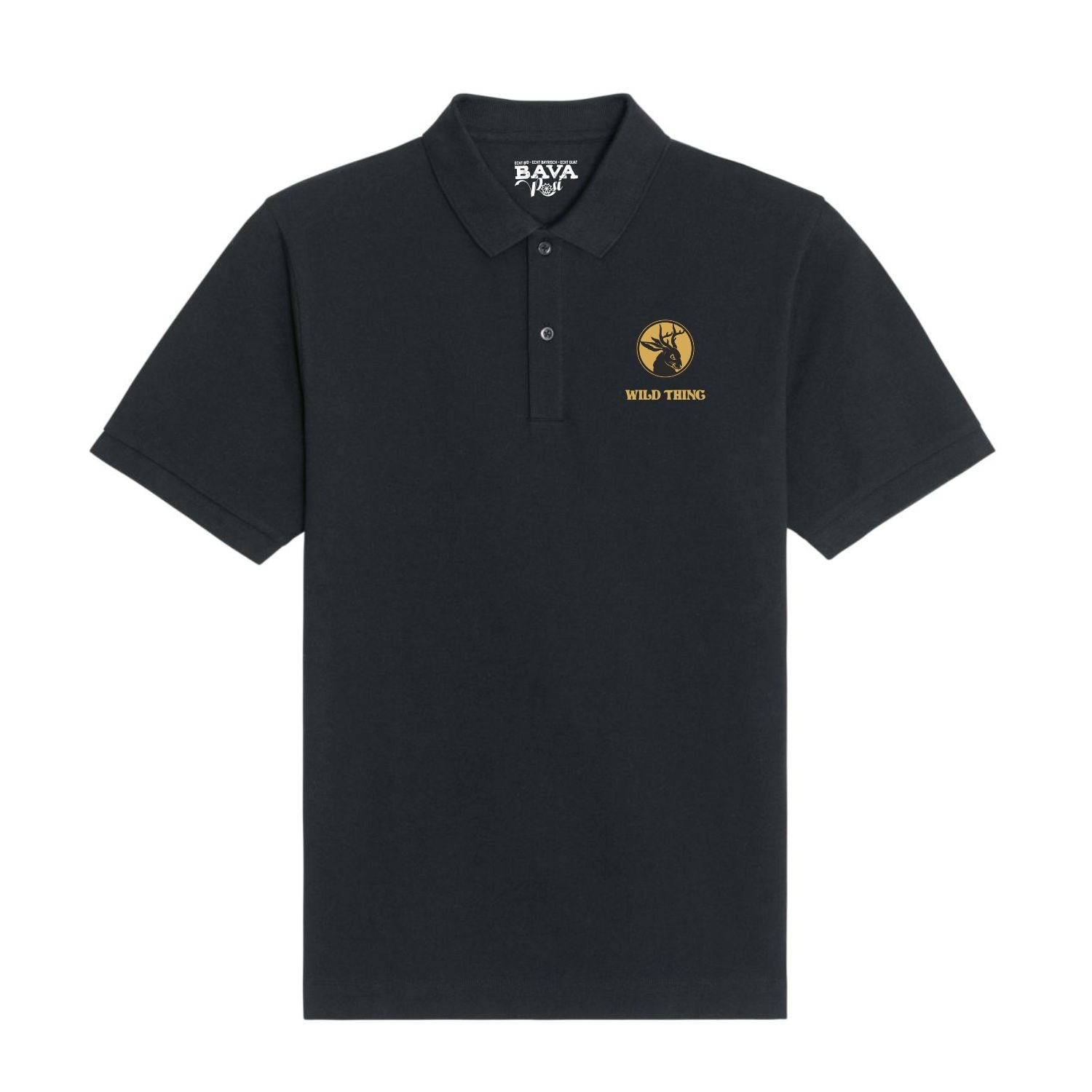 #WOLPERTINGER Stick Polo unisex
