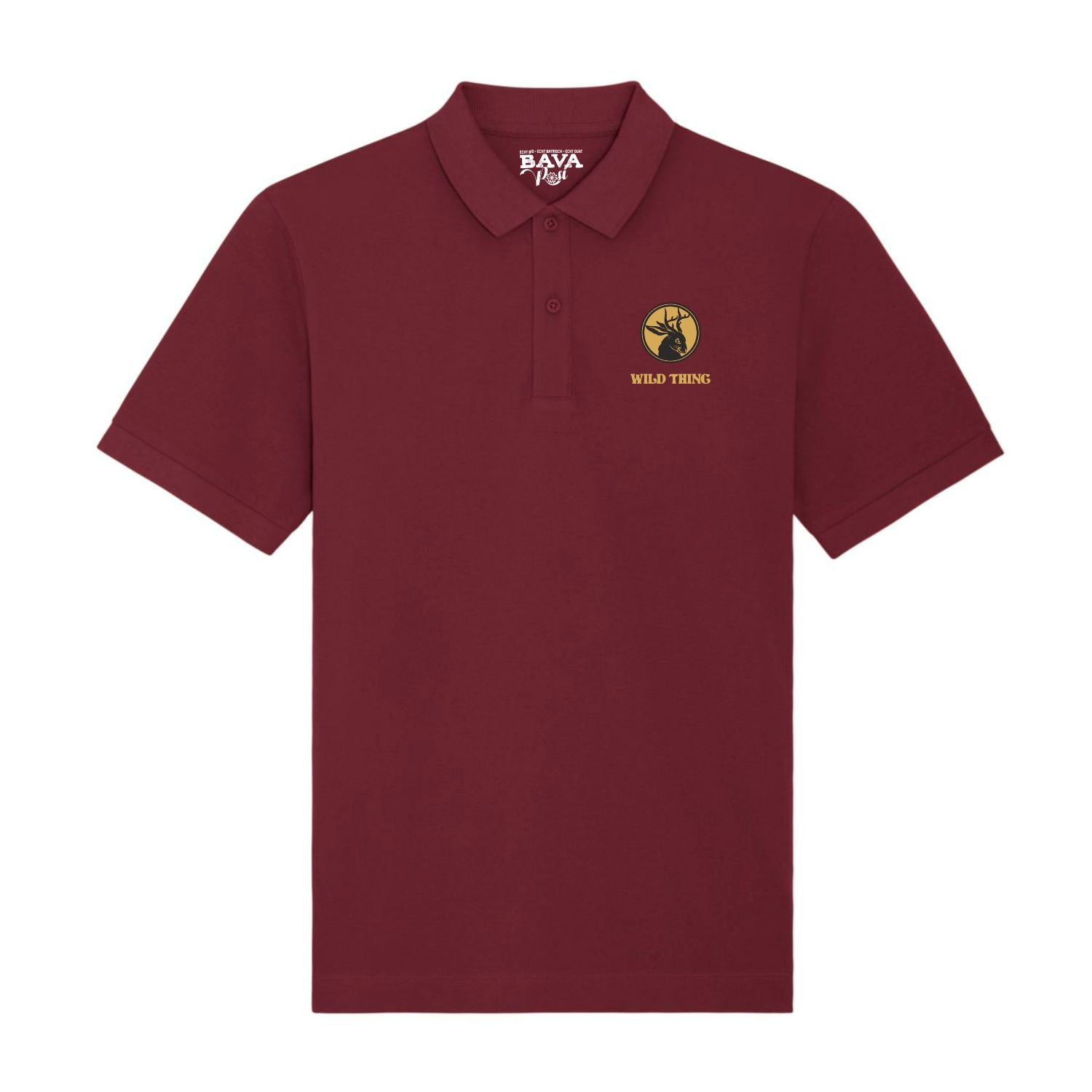 Wolpertinger Poloshirt bestickt von BavaRosi Fashion Bayerische Poloshirts Tegernsee Starnberger See Ammersee Chiemsee München Regensburg Landshut Shop