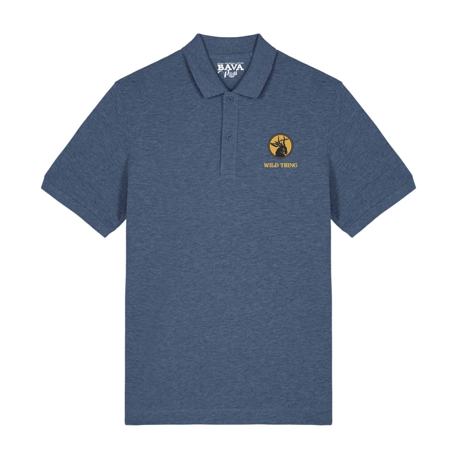 #WOLPERTINGER Stick Polo unisex