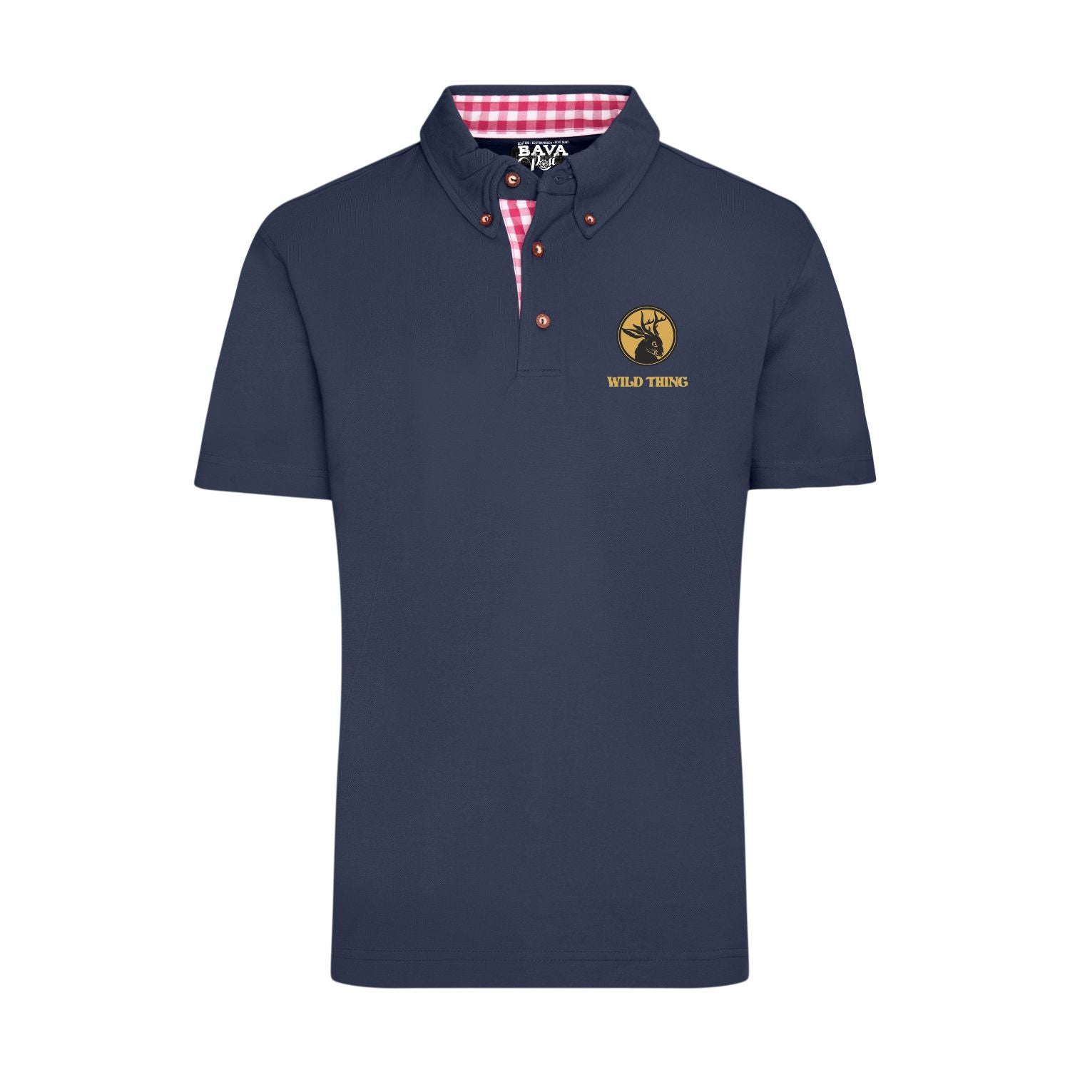 Wolpertinger Poloshirt bestickt mit Wolpertinger Motiv Bayerische Polos München Ingolstadt Landshut Garmisch Füssen Rosenheim Allgäu Tegernsee Chiemsee Passau Mode Shop