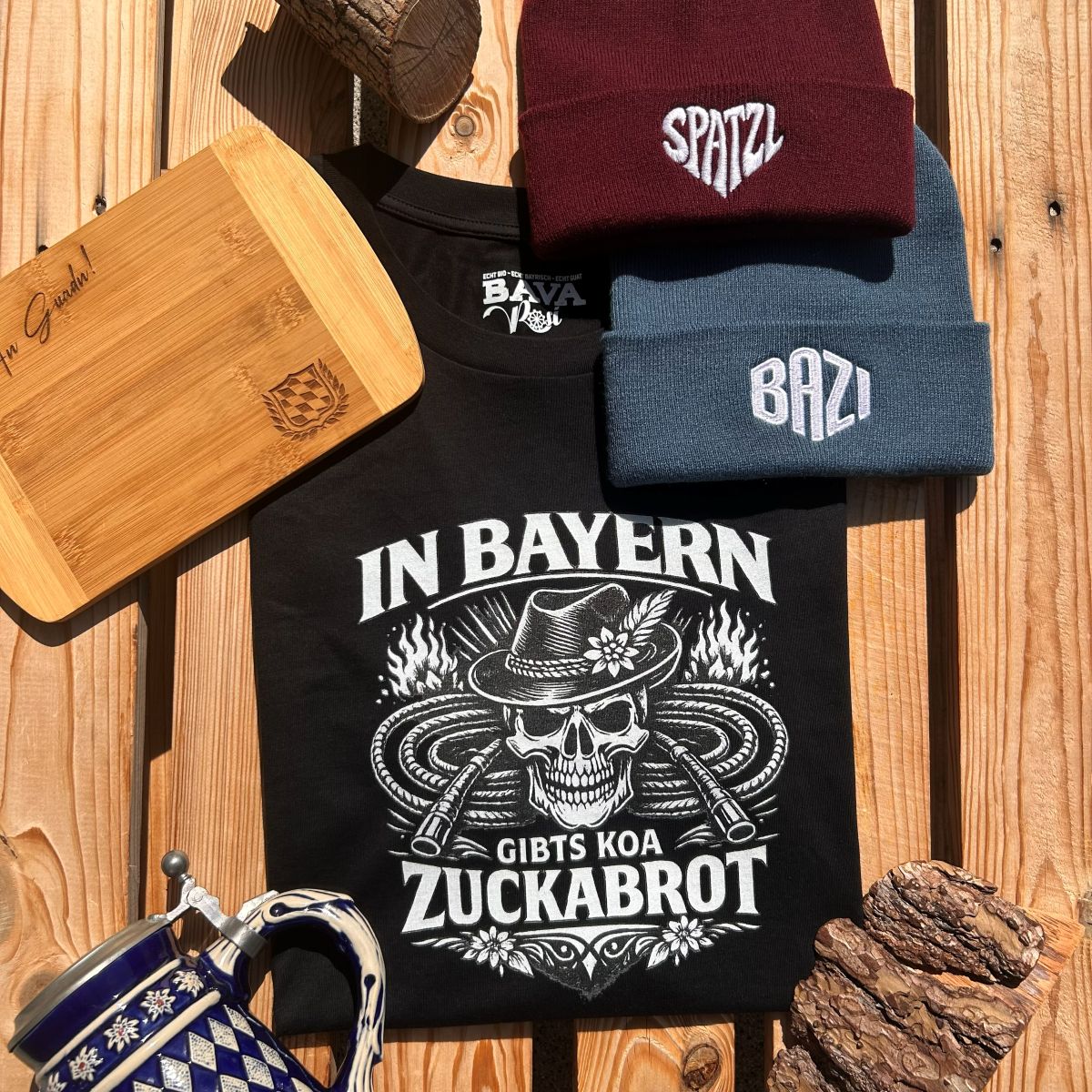 #ZUCKABROT Damen T-Shirt aus Bio Baumwolle