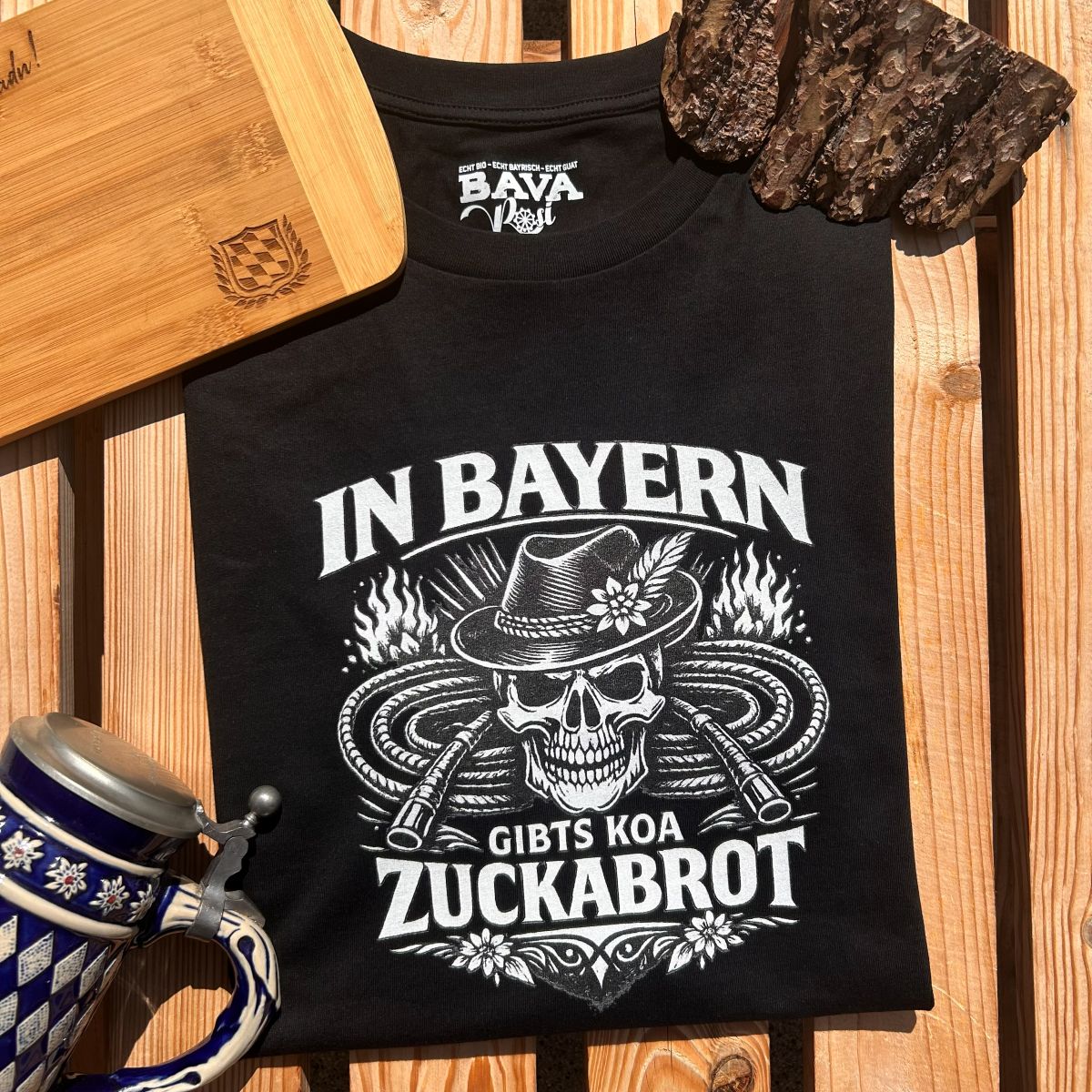 #ZUCKABROT Herren T-Shirt aus Bio Baumwolle