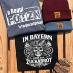 #ZUCKABROT Herren T-Shirt aus Bio Baumwolle