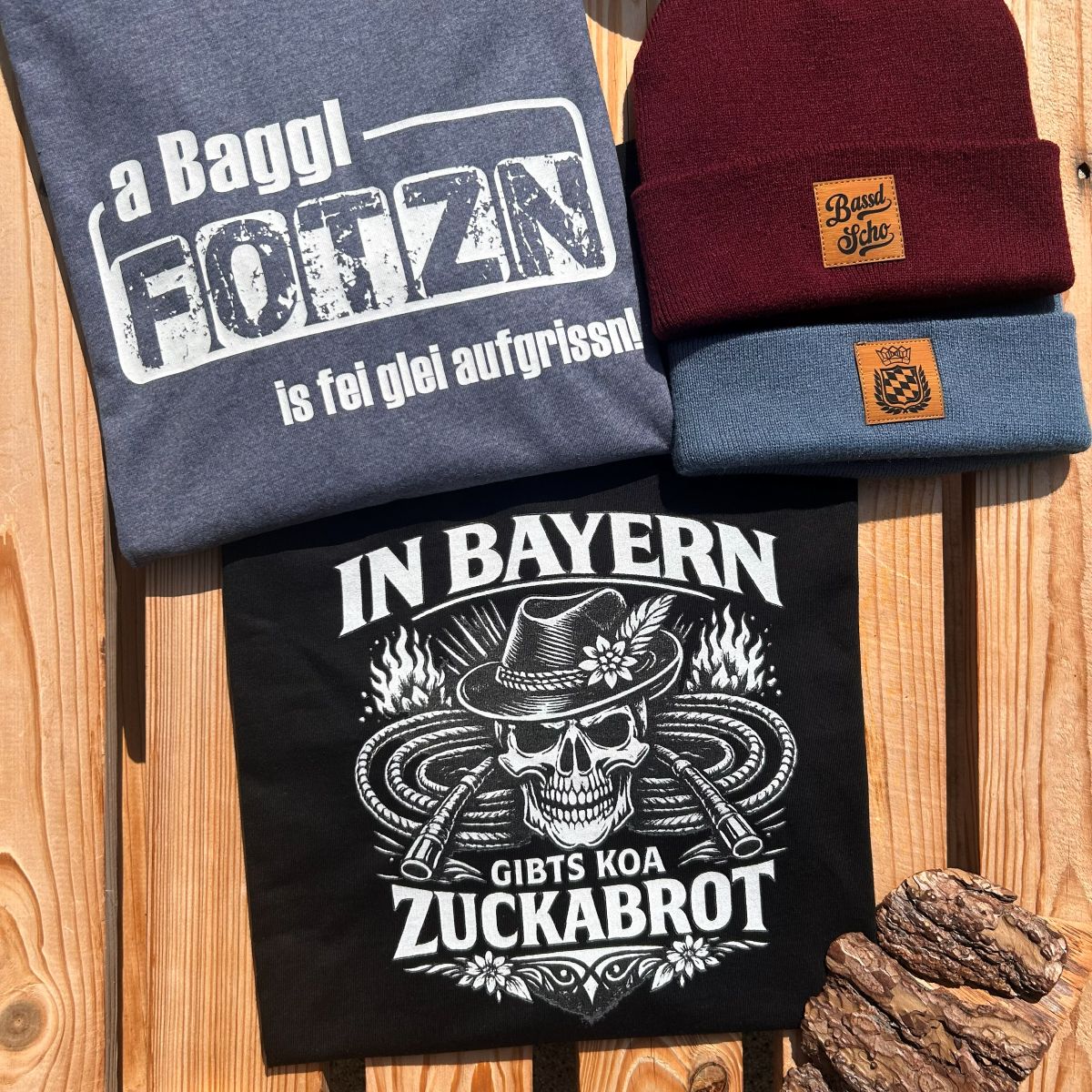 #ZUCKABROT Herren T-Shirt aus Bio Baumwolle
