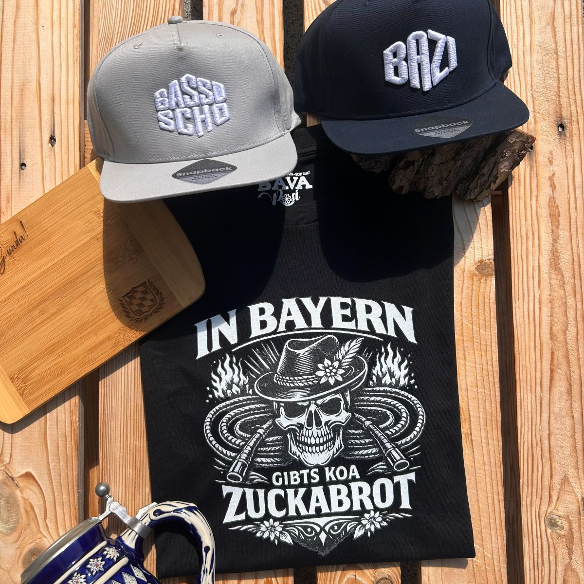 #ZUCKABROT Herren T-Shirt aus Bio Baumwolle