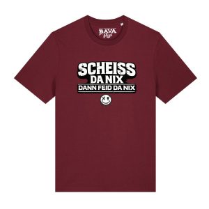Scheiß da nix dann feid da nix T-Shirt BavaRosi Fashion Mode Geisenfeld Vohburg Pfaffenhofen München Ingolstadt Regensburg Augsburg Landshut Kehlheim Passau Landshut Erding Shop