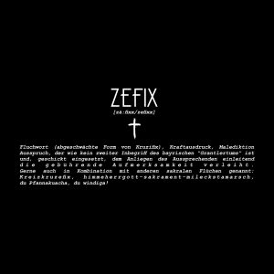 ZEfix Kruzefix Lexikon Erklärung Definition BAyerische T-Shirts Bayern von BavaRosi Fashion