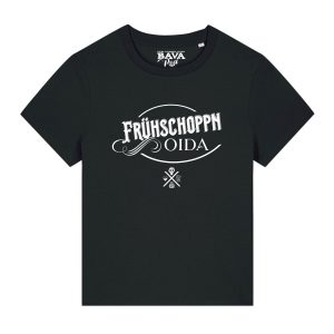 Frühschoppen Oida Damen T-Shirt BavaRosi Fashion Bayerische Damenmode