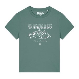 Wandadog Damen T-Shirt Wandertag BavaRosi Fashion Bayerische Wandershirts