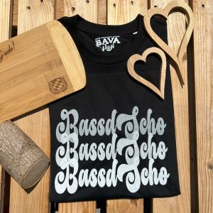 Nassd Scho Hoch 3 T-Shirt BavaRosi Fashion Bayerische T-Shirts Tegernsee Starnbergersee München Dachau Karlsfeld Landshut Rosenheim Straubing Mode Shop
