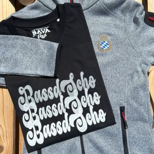 Nassd Scho Hoch 3 T-Shirt BavaRosi Fashion Bayerische T-Shirts Tegernsee Starnbergersee München Dachau Karlsfeld Landshut Rosenheim Straubing Mode Shop