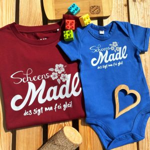 Bayerischer Baby Body Scheens Madl von BavaRosi Fashion Bayerische Babykleidung München Tegernsee Landshut Füssen Augsburg Dachau Karlsfeld Ammersee Rosenheim Ingolstadt