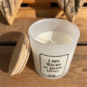 Bayerische I bin Wachs in Deine Händ Kerze von BavaRosi Fashion Spruchkerze Duftkerze Pfaffenhofen Ingolstadt Geisenfeld Schrobenhausen Augsburg Aichach Regensburg München Rosenheim Tegernsee Shop