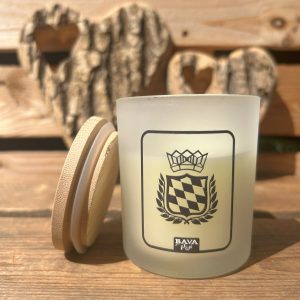 Bayerische Royal Bavarian Kerze mit Bayern Wappen Geburtstagsgeschenk Kerze mit Spruch von BavaRosi Fashion München Augsburg Ingolstadt Dachau Pfaffenhofen Geisenfeld Vohburg Tegernsee Chiemsee Geschenke und Kerzen