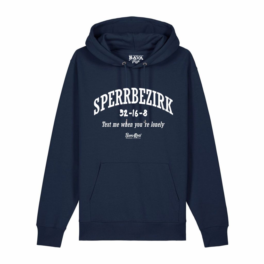 Bayern Hoodie Mit EKG-Motiv - Bayerischer Herzschlag Pullover