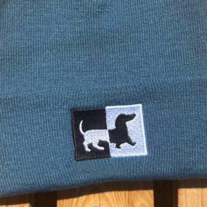 Dackel Mütze Dachshund Mütze von BavaRosi Fashion Hundemütze Mützen mit Hund für alle Dackelfreunde Dackelzüchter Dackelbesitzer und Menschen die Dackel einfach gerne haben Dackel Beanie Dachshund Beanie