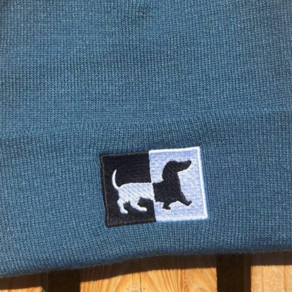 Dackel Mütze Dachshund Mütze von BavaRosi Fashion Hundemütze Mützen mit Hund für alle Dackelfreunde Dackelzüchter Dackelbesitzer und Menschen die Dackel einfach gerne haben Dackel Beanie Dachshund Beanie