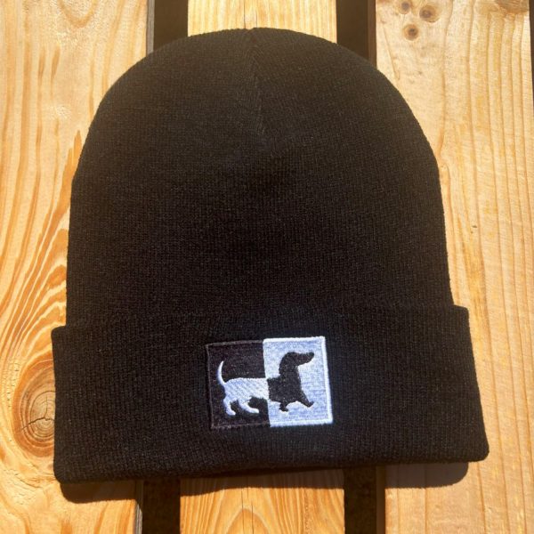 Mütze #DACKEL Stick – Bild 3