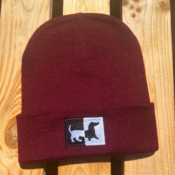 Dackel Mütze Dachshund Mütze von BavaRosi Fashion Hundemütze Mützen mit Hund für alle Dackelfreunde Dackelzüchter Dackelbesitzer und Menschen die Dackel einfach gerne haben Dackel Beanie Dachshund Beanie